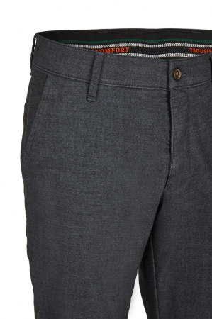 Pantaloni chino barbati CLUB of COMFORT Garvey 7631 bleumarin [4]
