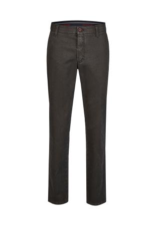 pantaloni chino - Pantaloni termici bumbac chino barbati CLUB of COMFORT Garvey Thermolite 7824 gri