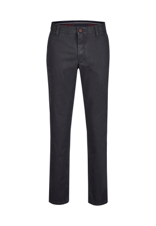 pantaloni chino - Pantaloni termici bumbac chino barbati CLUB of COMFORT Garvey Thermolite 7824 bleumarin