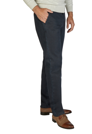 Pantaloni termici bumbac chino barbati CLUB of COMFORT Garvey Thermolite 7824 bleumarin [5]