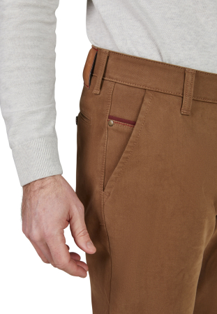 Pantaloni termici bumbac chino barbati CLUB of COMFORT Garvey Thermolite 8226 bej [6]