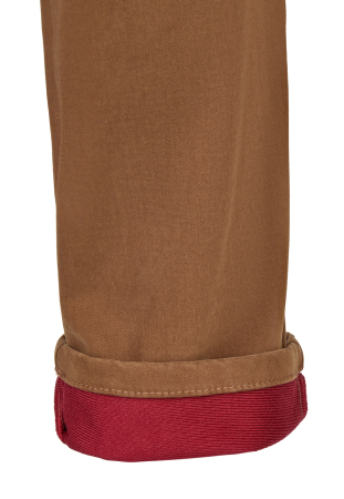 Pantaloni termici bumbac chino barbati CLUB of COMFORT Garvey Thermolite 8226 bej [2]