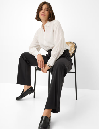 Pantaloni palazzo femei BRAX MAINE negru [5]