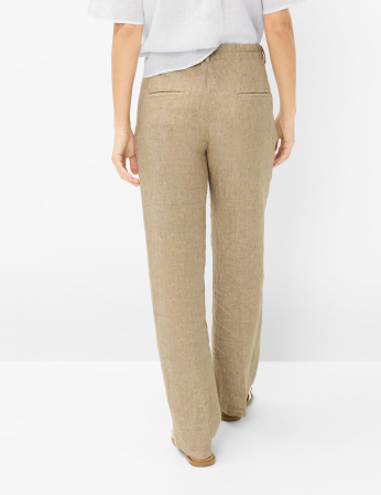 Pantaloni palazzo din in femei BRAX MAINE bej [3]