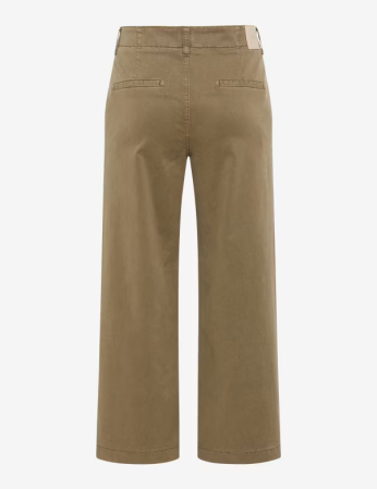 Pantaloni culotte lyocell/bumbac femei BRAX MAINE S bej [1]
