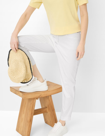 Pantaloni subtiri chino regular femei BRAX MARA S alb [4]