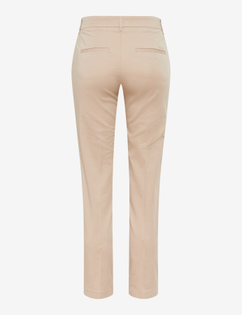 Pantaloni subtiri bumbac/lyocell chino 7/8 femei BRAX MARON S bej [4]