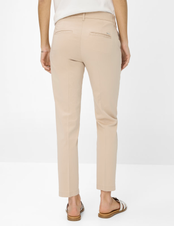 Pantaloni subtiri bumbac/lyocell chino 7/8 femei BRAX MARON S bej [2]