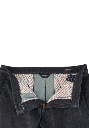 Pantaloni chino subtiri barbati HECHTER bleumarin [2]