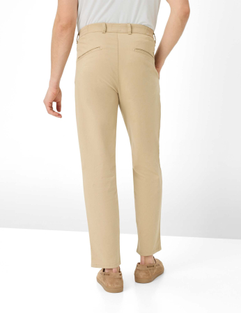 Pantaloni subtiri chino barbati BRAX TINO bej [3]