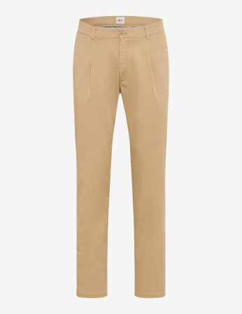 pantaloni chino - Pantaloni subtiri chino barbati BRAX TINO bej