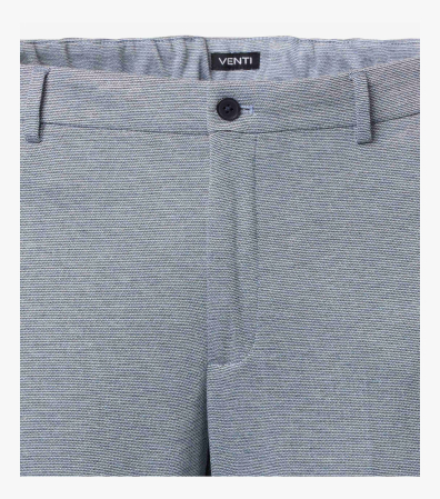 Pantaloni costum mix&match barbati VENTI albastru gri [2]