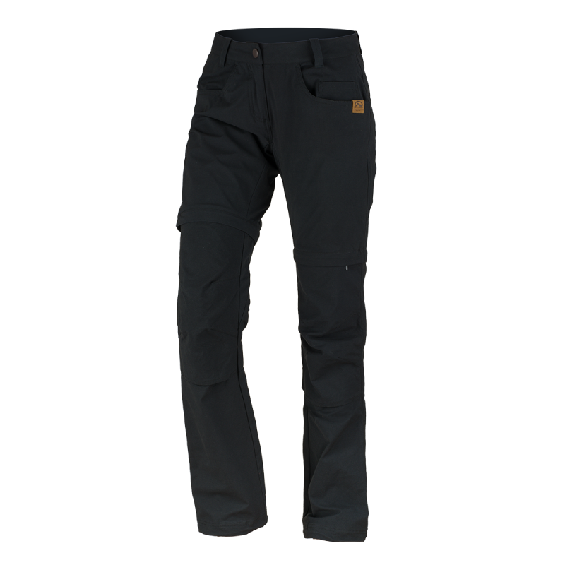 pantaloni sport si drumetie - Pantaloni 2in1 femei NORTHFINDER PEARL antracit
