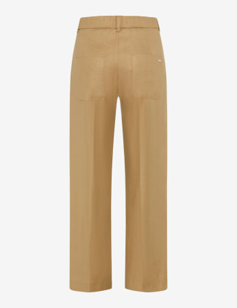 Pantaloni culotte in/bumbac femei BRAX MAINE S bej [1]