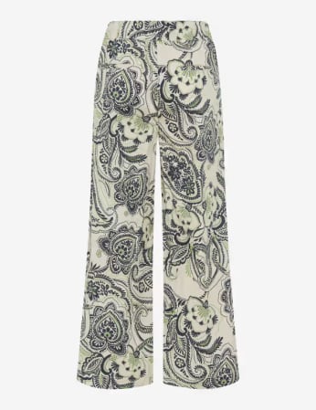 Articole femei - Pantaloni culotte femei BRAX MAINE S verde paisley