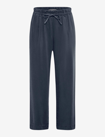 pantaloni blugi dama - Pantaloni culotte lyocell femei BRAX MAINE S bleumarin