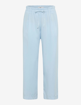 pantaloni blugi dama - Pantaloni culotte lyocell femei BRAX MAINE S bleu