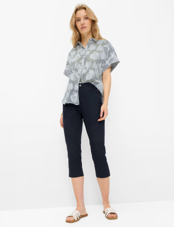 Pantaloni Capri femei BRAX MARY C  RegularFit bleumarin [6]