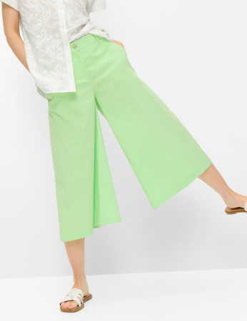 Pantaloni culotte largi femei BRAX MELII S verde deschis [5]