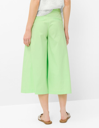 Pantaloni culotte largi femei BRAX MELII S verde deschis [4]
