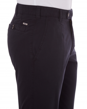 Pantaloni Comfort bumbac barbati MEYER Monza-5401 bleumarin [1]