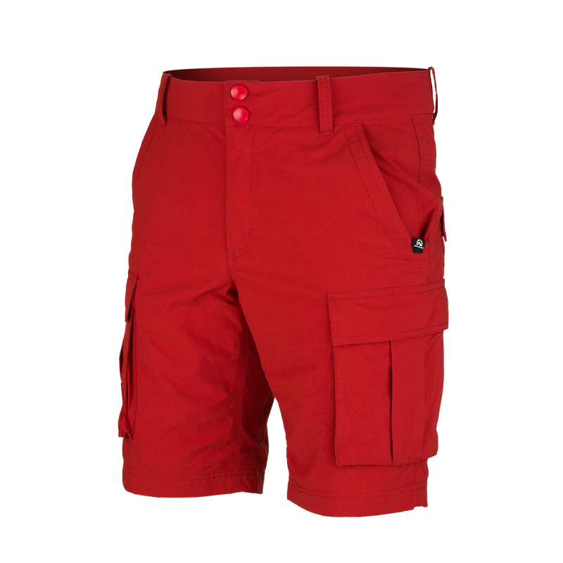 Pantaloni scurti barbati NORTHFINDER HOUSTON rosu inchis [4]