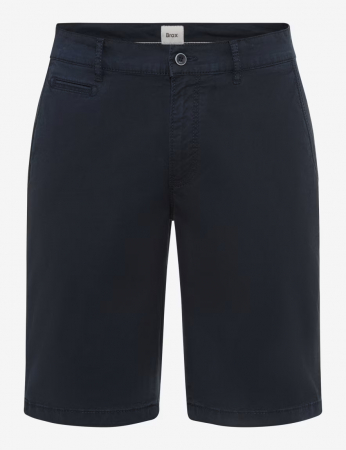 pantaloni scurti - Pantaloni scurti bumbac barbati BRAX BARI Regular bleumarin
