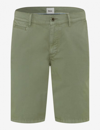 pantaloni scurti - Pantaloni scurti bumbac barbati BRAX BARI Regular verde