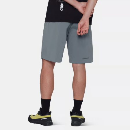 Pantaloni scurti catarare bumbac barbati MAMMUT CRAG gri [2]