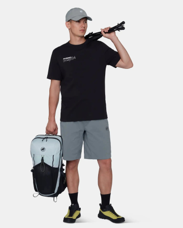 Pantaloni scurti catarare bumbac barbati MAMMUT CRAG gri [7]