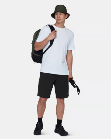 Pantaloni scurti catarare bumbac barbati MAMMUT CRAG negru [2]