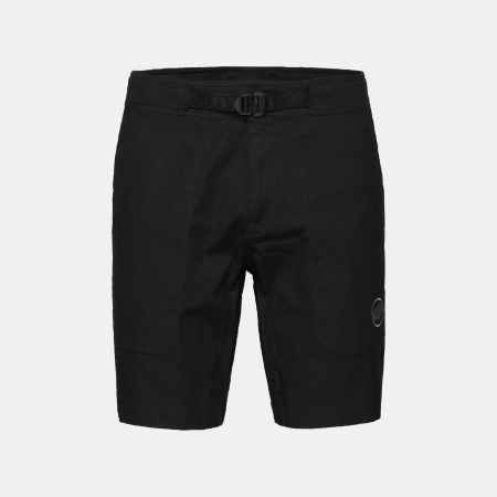 pantaloni sport si drumetie - Pantaloni scurți barbati MAMMUT TAMARO negru