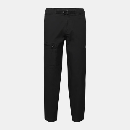 Outdoor - PantaloniI sport 7/8 bumbac organic/canepa barbati MAMMUT TAMARO negru