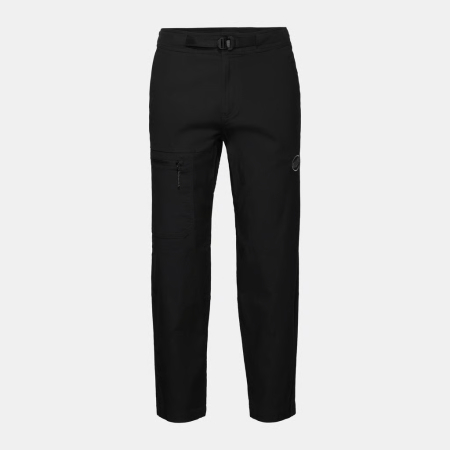 PantaloniI sport 7/8 bumbac organic/canepa barbati MAMMUT TAMARO negru [1]