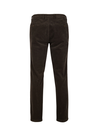 Pantaloni velur bumbac chino barbati CLUB of COMFORT Garvey 8200 maro inchis [6]