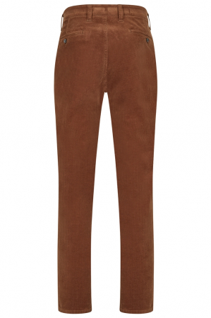 Pantaloni velur chino barbati CLUB of COMFORT Garvey 8200 maro [2]