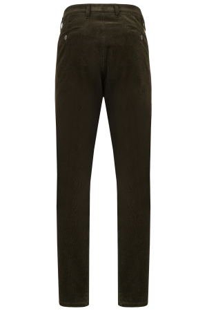 Pantaloni velur bumbac chino barbati CLUB of COMFORT Garvey 8200 verde inchis [4]