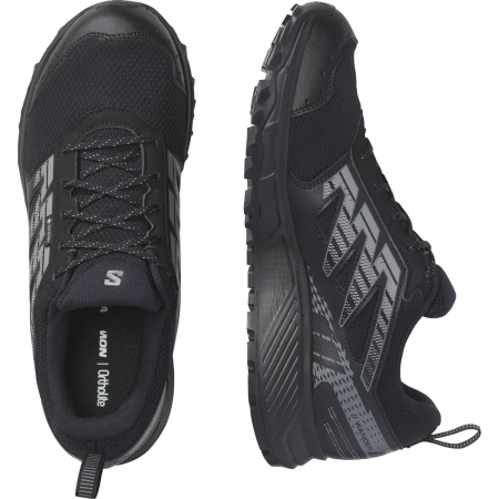 Pantofi alergare barbati Salomon WANDER GORE-TEX negru/gri [1]
