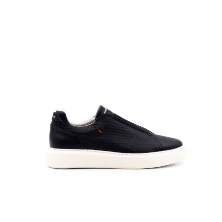 pantofi casual - Pantofi piele sneaker slip-on barbati AMBITIOUS Eclipse bleumarin