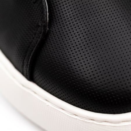 Pantofi piele sneaker slip-on barbati AMBITIOUS Eclipse negru [3]