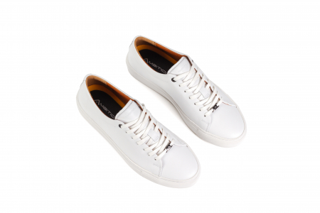 Pantofi piele sneaker barbati AMBITIOUS Martin alb [2]