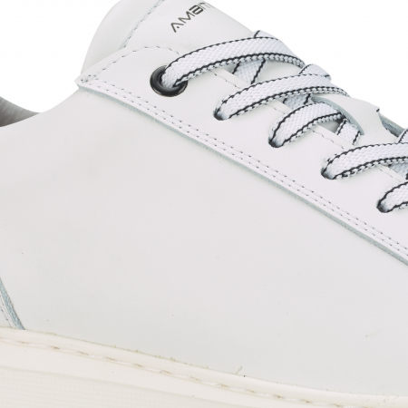 Pantofi piele sneaker barbati AMBITIOUS Eclipse alb [3]
