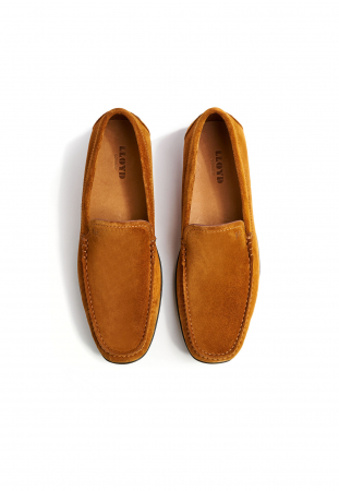 Pantofi barbati loafer piele intoarsa LLOYD EMILIO maro [1]
