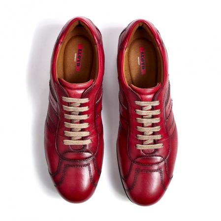 Pantofi sneaker barbati piele LLOYD BAREA visiniu [2]