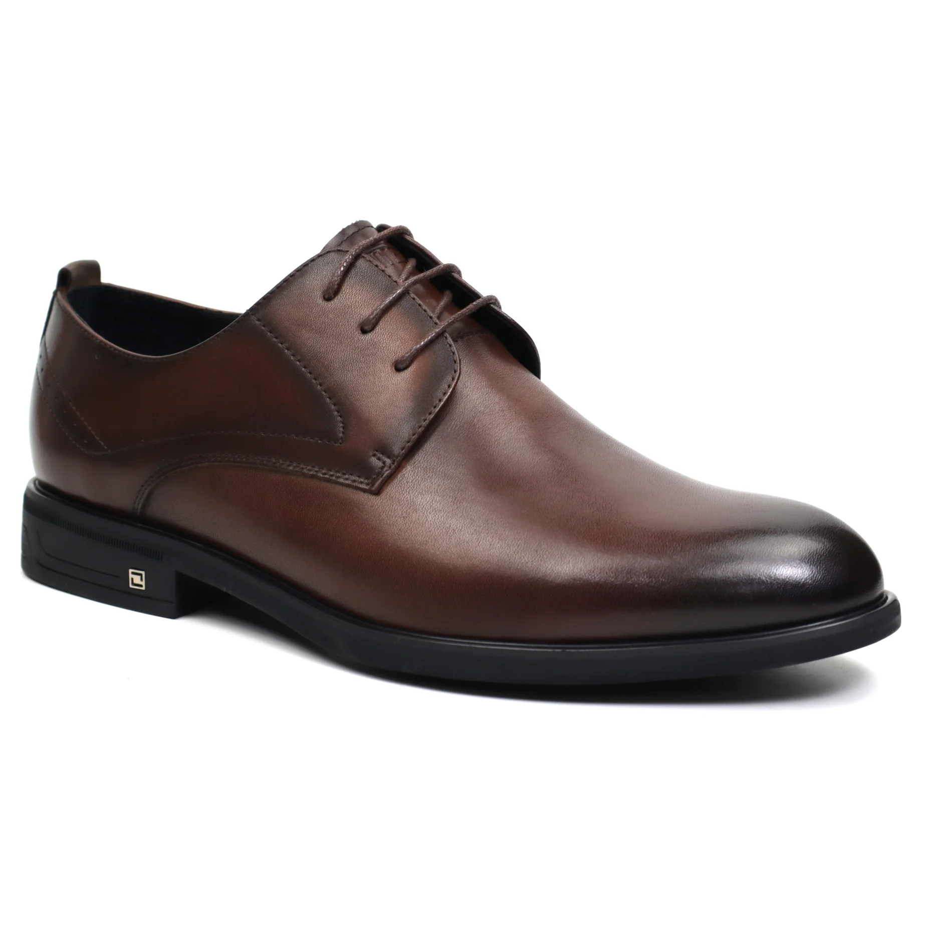 pantofi eleganti - Pantofi derby piele barbati OTTER maro