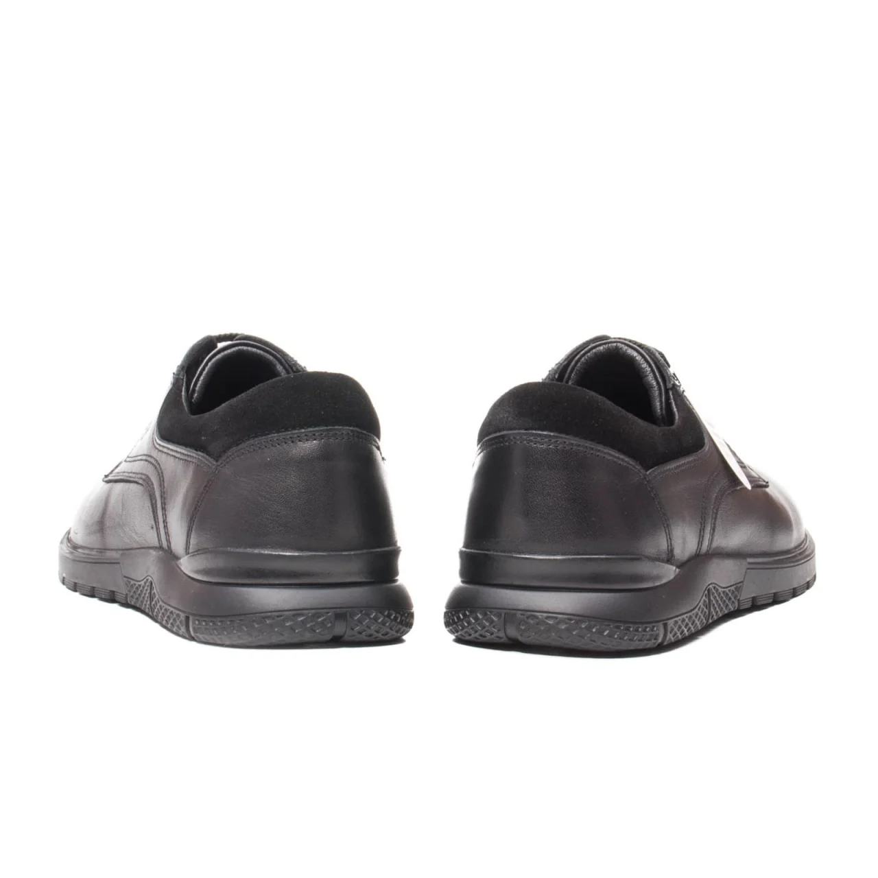 Pantofi casual barbati piele OTTER OT555 negru [5]