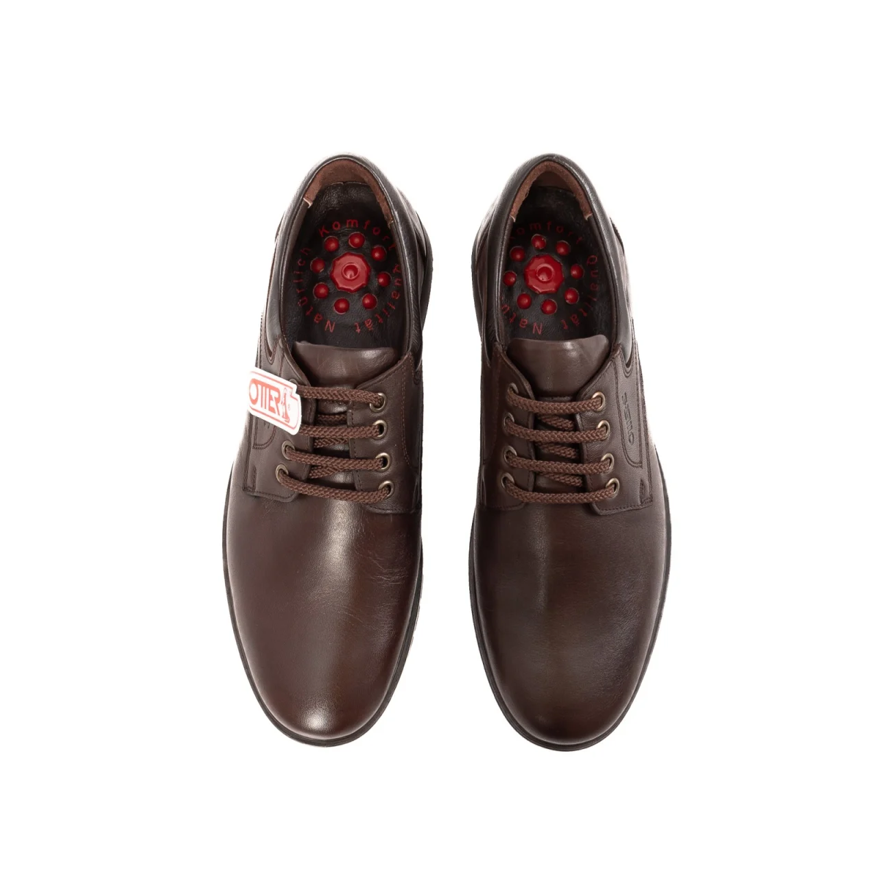 Pantofi casual barbati piele OTTER OT555 maro [5]