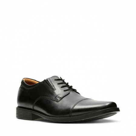 Pantofi barbati piele CLARKS Tilden Cap negru [2]