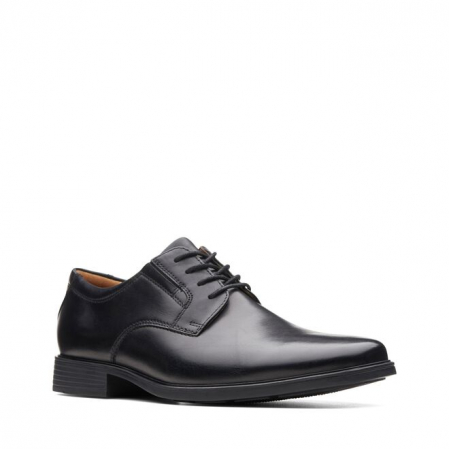 Pantofi barbati piele CLARKS Tilden Plain negru [2]