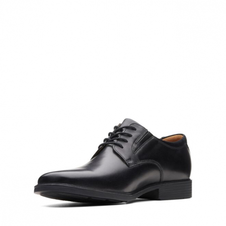 Pantofi barbati piele CLARKS Tilden Plain negru [5]